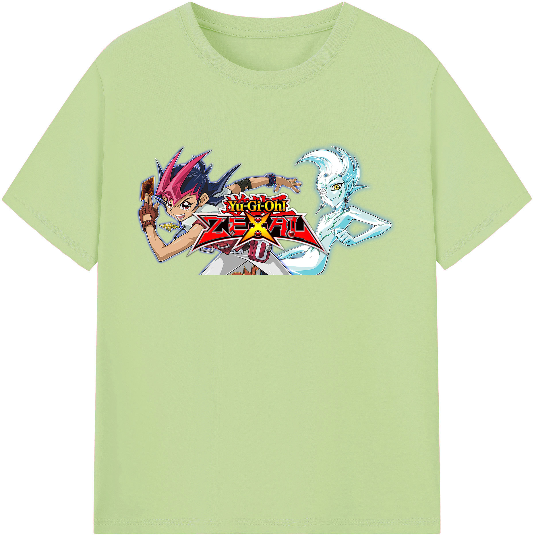 （画像用） 遊☆戯☆王 Yu-Gi-Oh! 綿100％半袖Tシャツ（フロントプリント）